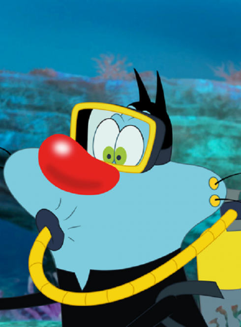 Oggy et les Cafards à l'Aquarium de Paris