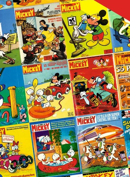 Journal de Mickey : visuel slider