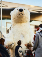 Déambulation Ours polaire XXL