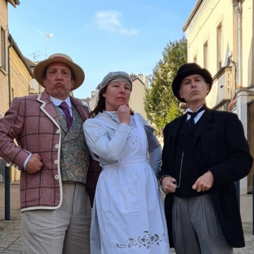 Cluedo® Géants en famille dans les Yvelines