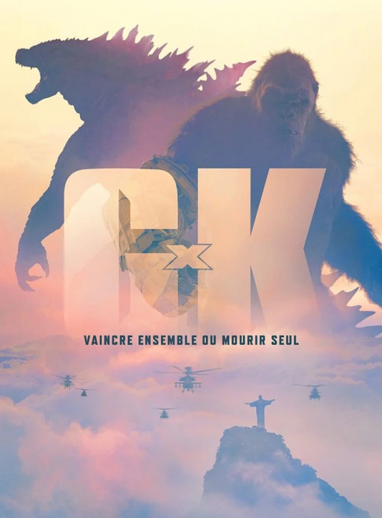 Godzilla x Kong : Le Nouvel Empire - affiche teaser