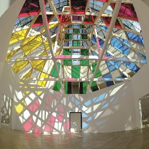 Daniel Buren refait la Pyramide