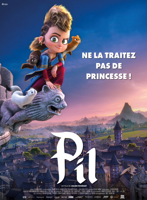 Les Aventures de Pil : affiche gargouille