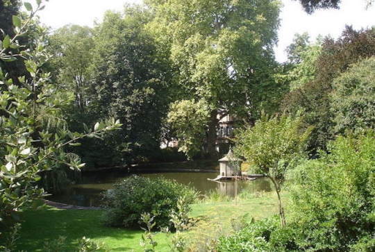 Jardin Royal de Toulouse : plan d'eau