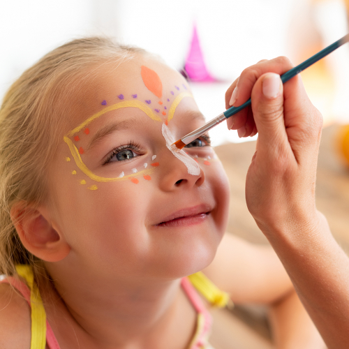 Carnaval à Parrot World : maquillage enfants