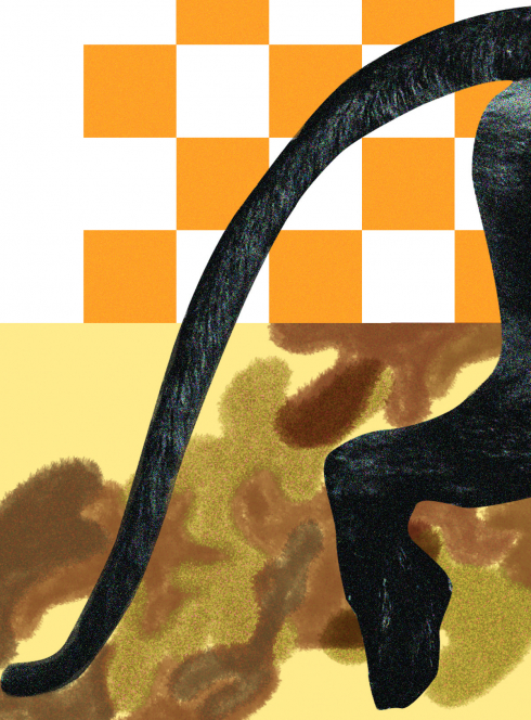 Pipi le petit singe couleur de rose