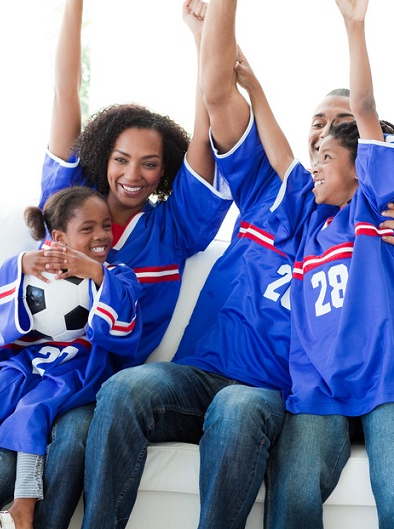 Coupe du monde 2014 en famille