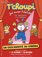 T'choupi fait danser l'alphabet au cinéma : Pathe Live Kids