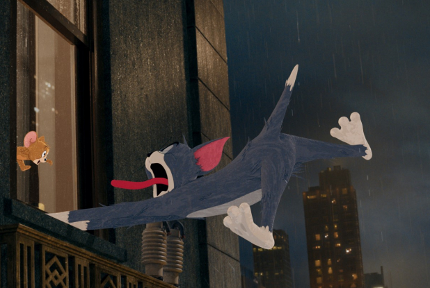 Tom & Jerry, le film - À la fenêtre