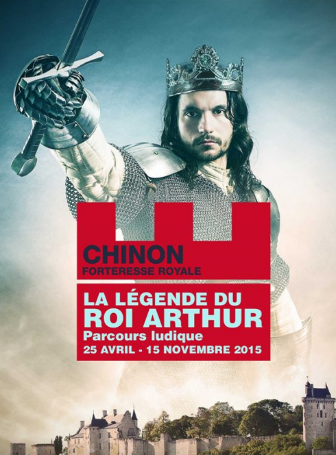 La légende du roi Arthur - Forteresse royale de Chinon