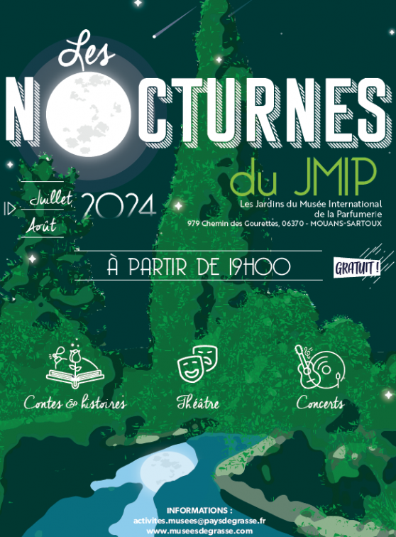 Les nocturnes du JMIP : Affiche 2024