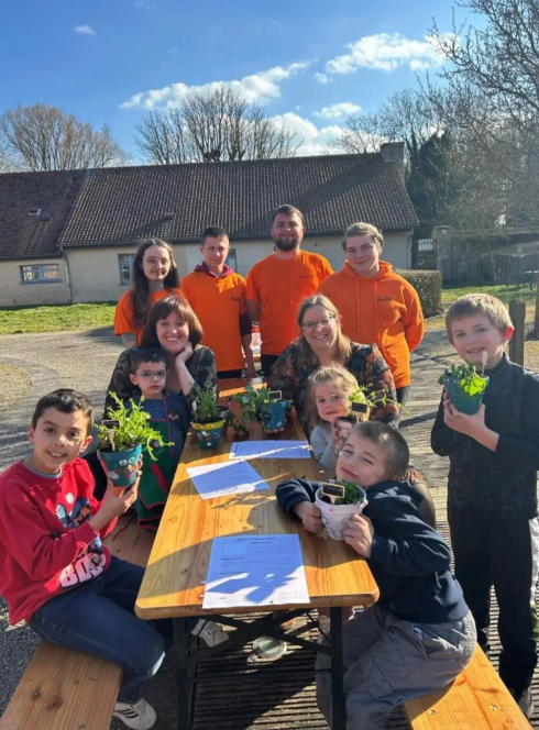 Ferme des Aigrettes - Atelier mise en pot
