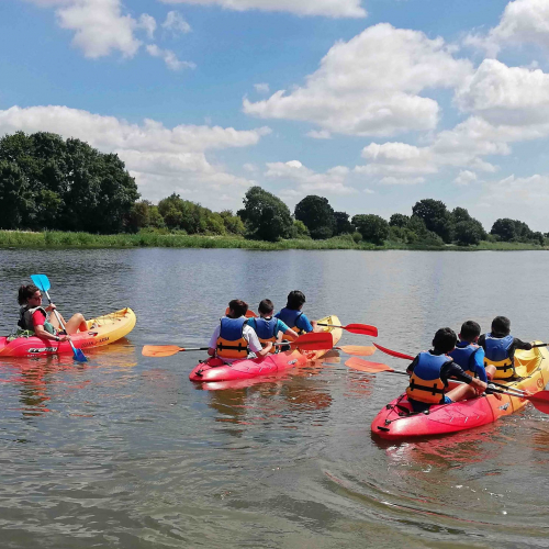 Quai Vert : canoë enfants
