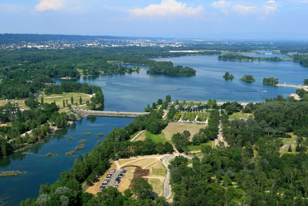 Grand Parc Miribel Jonage : vue d'ensemble