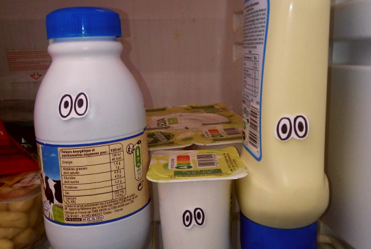 Blague 1er avril frigo