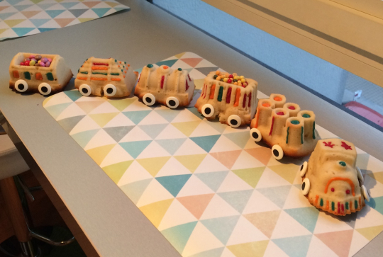 Gâteau train