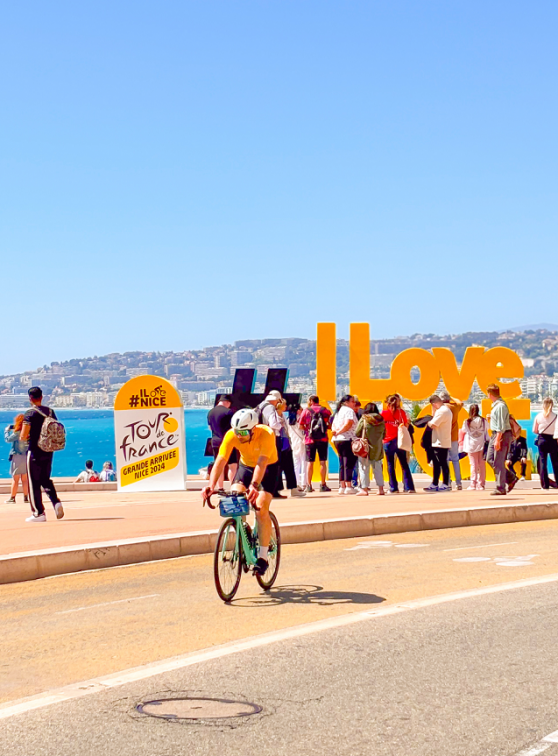 Tour de France à Nice : Cycliste
