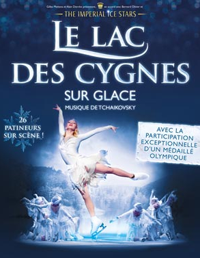 Le Lac des cygnes sur glace - affiche officielle