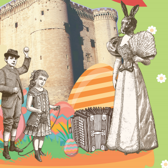 Chasse aux oeufs de Pâques 2019 au château de Tarascon