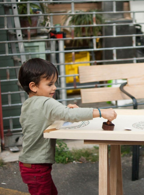 Les Grands Voisins : jeux pour enfants