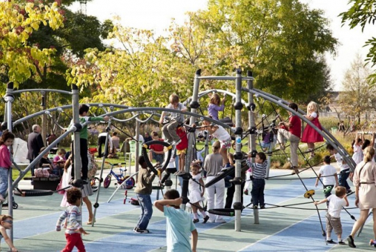 Parc Clichy-Batignolles - Martin Luther-King © Cyrille Weiner