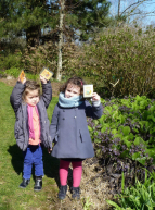 Chasse aux oeufs de Pâques Jardins des Renaudies