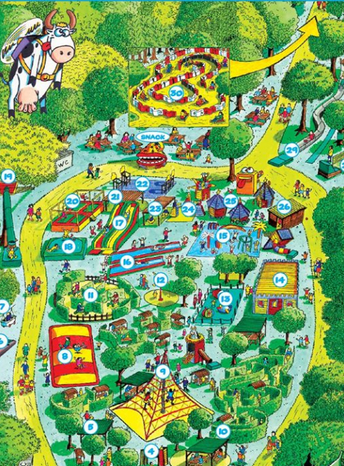 Chasse aux oeufs au Village des Fous