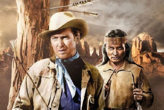 Affiche de "La flèche brisée" 1950