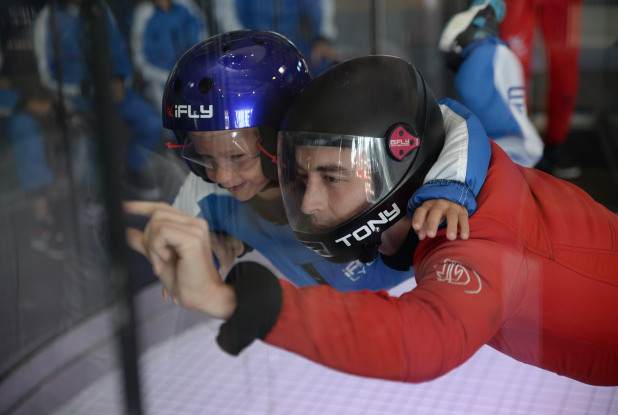 iFLY Lyon : Vol en duo
