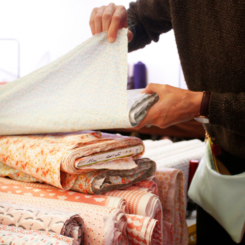 Le marché aux tissus Roubaix