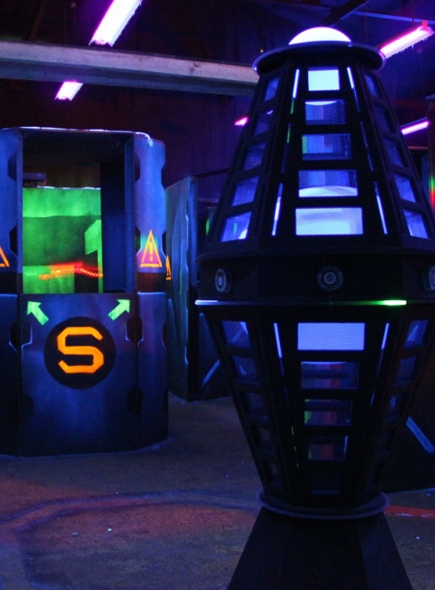 Megazone Lyon 9e laser game