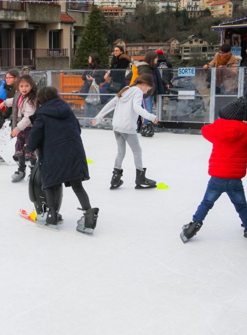 Patinoire Noël à Thiers