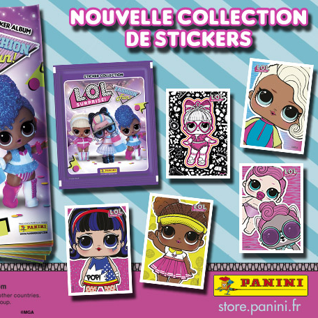 Jeu concours album + stickers L.O.L. Surprise