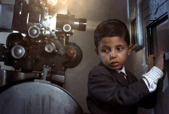 Cinéma Paradiso : cabine de projection