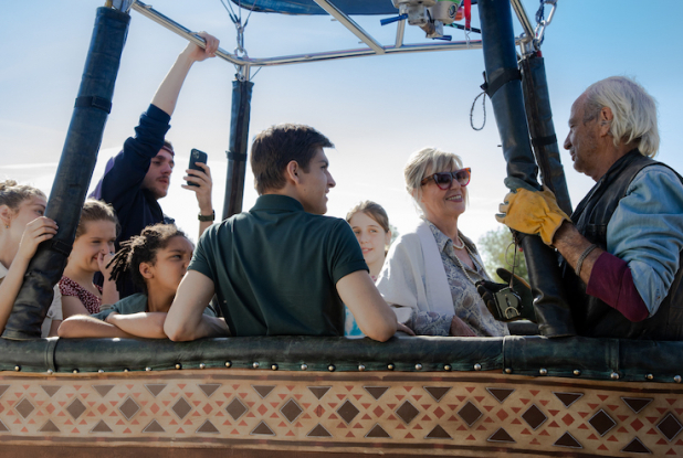C'est quoi ce papy ?! : montgolfière