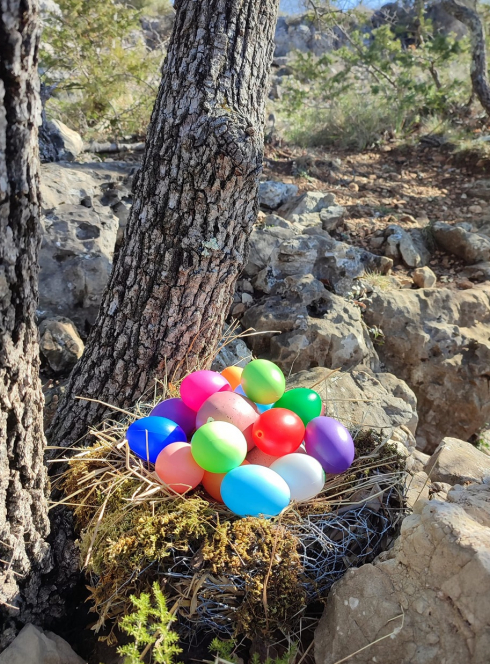 Pâques à la Grotte de Baume Obscure : chasse aux œufs