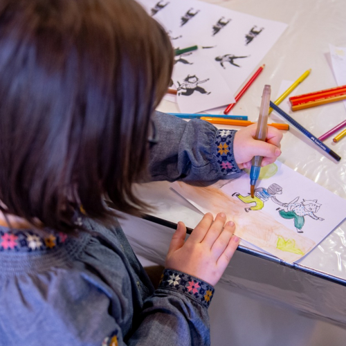 Festival BD Colomiers : atelier dessin