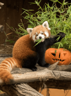 Parc animalier de Sainte-Croix : Halloween 2019