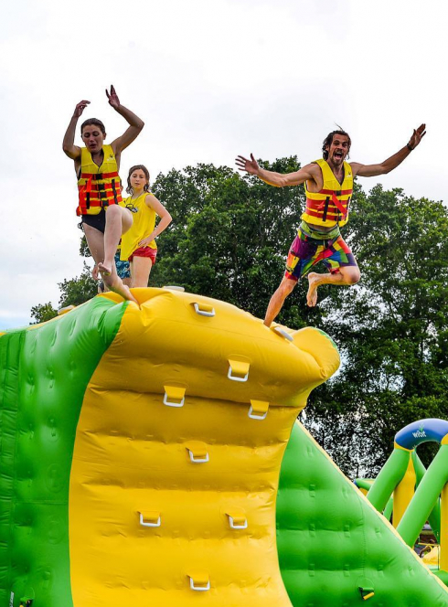 Aventures Sud-Gironde : saut