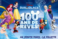 Disney sur glace - 100 ans de rêve : affiche 900x700