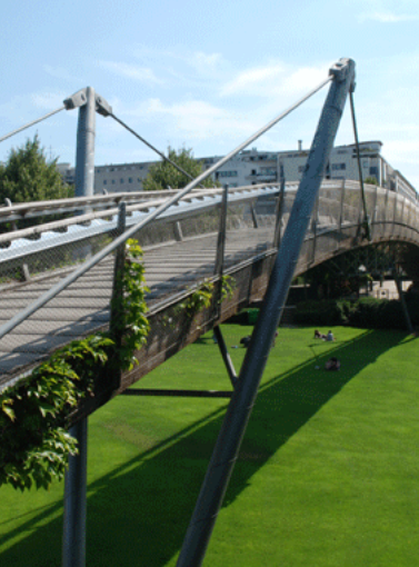 Coulée verte René-Dumont : pont