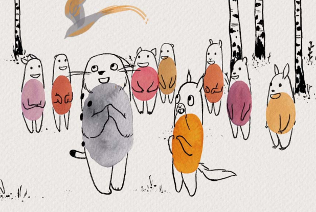 La Ronde des couleurs : Le Petit lynx gris (2)