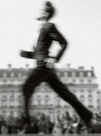 Danseurs sous la coupole de l'Opéra de Lyon