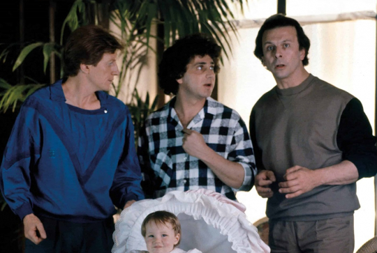 Trois hommes et un couffin : le bébé