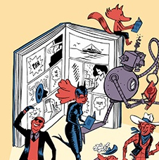 48 heures de la BD - La BD est en fête, Affiche 2017