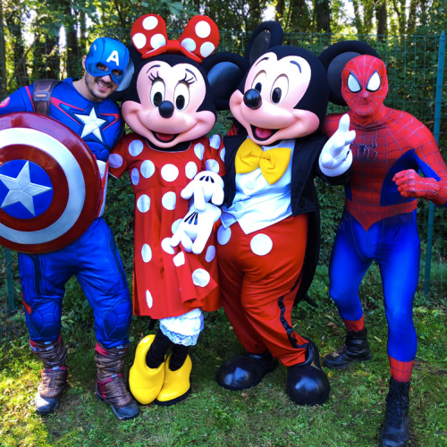 Mascotte Mickey à Lyon