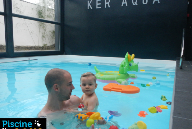 Ker Aqua : apprentissage du bébé nageur