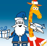 Père Noël Bleu XL Airways