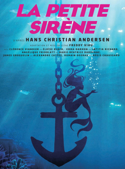 La Petite Sirène - Cie Parciparla : affiche Lucernaire