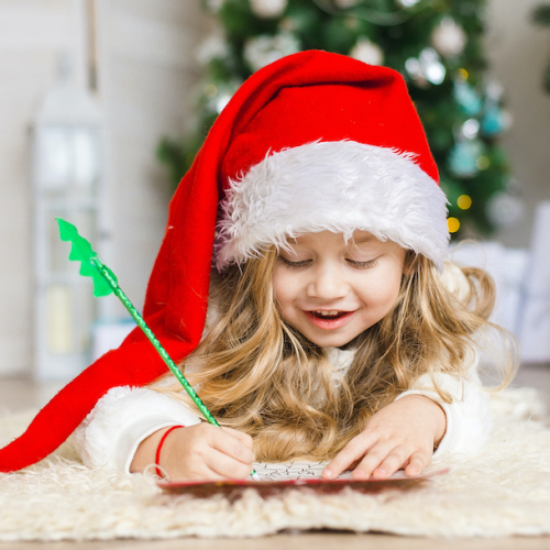 Écrire au père Noël : liste des enfants